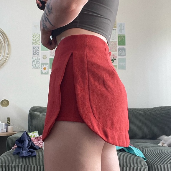 Rust Skort - Picture 2 of 8